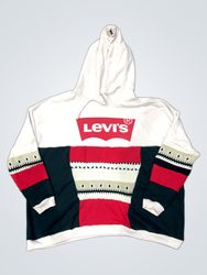 Upcycled Levi's Colorblock Hoodie