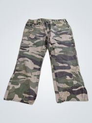 True Religion Camo Straight Leg Jeans