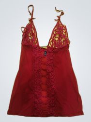 2 Red baby doll