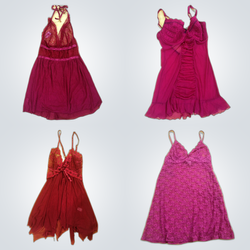 Y2K Cami mini dress bundle