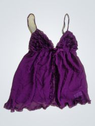 Purple slip dress & tops