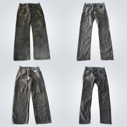 Gray & black LEVIS JEANS 12 PIECES BUNDLE