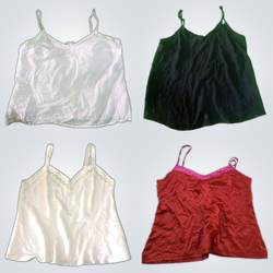 Y2k camisole silk tops bundle