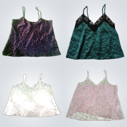 Y2K lace trim tops bundle