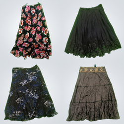 Y2k Mesh Skirt