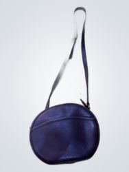 Black Leather Crossbody Bag