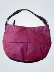 TOMANELLO Red Leather Shoulder Bag