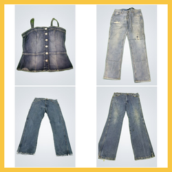 Denim jacket & denim jeans bundle