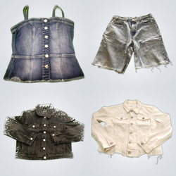 Denim jacket & denim jeans bundle