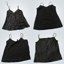 Y2k Sexy black cami tops bundle