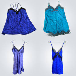 Y2k silk sexy embroidery dress  bundle