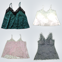 Y2K lace trim tops bundle