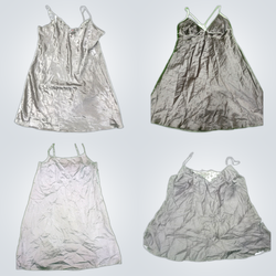 Y2k silk sexy grey dress  bundle