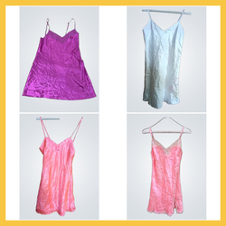Y2k Sexy silk  dress bundle