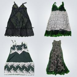 Y2k Lace trim dresses bundle