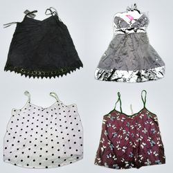 Y2k New Look silk & mesh dress & tops