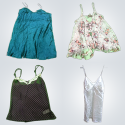 Y2k Presence Silk dress bundle
