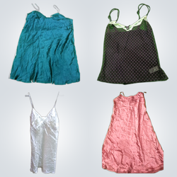 Y2k Presence Silk dress bundle