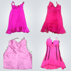 Y2k Sexy pink dress bundle