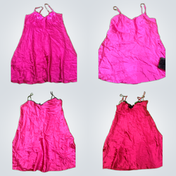 Ensemble de robes roses sexy Y2k