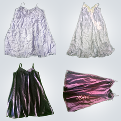 Y2k silk dress