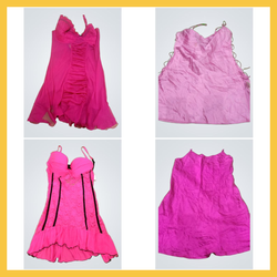 Y2k Sexy pink dress bundle