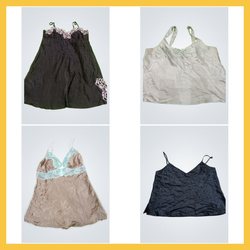 Y2k Boud avenue  silk tops & dress bundle