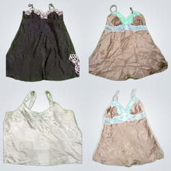 Y2k Boud Avenue Seidenoberteile & Kleiderbundle