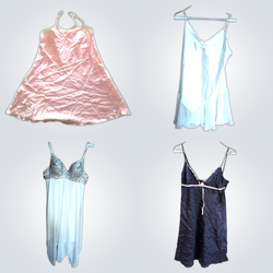 Y2k Sexy silk dress bundle