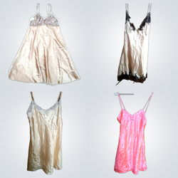 Y2k silk dress bundle