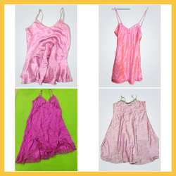 Y2k silk sexy pink dress  bundle