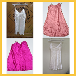 Y2k Presence Silk dress bundle