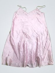 Unbranded Pink Satin Slip Dress