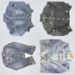 Ensemble de vestes en denim