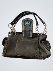 Montana West Black Leather Purse