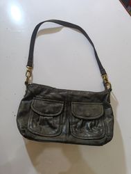 Fossil Leather Shoulder Bag
