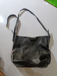 Juicy Couture Black Leather Shoulder Bag