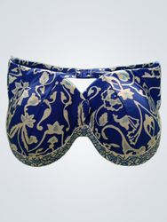 Blue Floral Bra