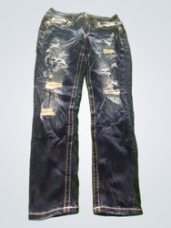 Miss Me Distressed Embellished Denim Jeans
