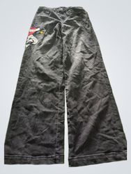 Ed Hardy Skull and Dragon Embroidered Jeans
