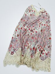 Victoria's Secret Floral Lace Trim Slip