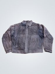 Gray Suede Jacket