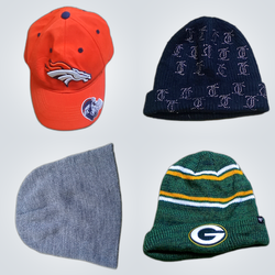 Vintage NFL & NHL branded caps