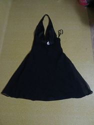 Laundry by Shelli Segal Petites Black Halter Dress