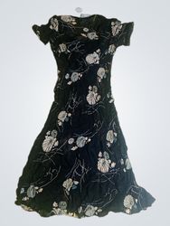 Ronny Kobo Los Angeles Floral Print Dress
