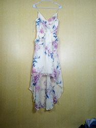 Yumi Kim Floral Print High-Low Dress