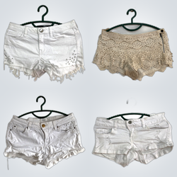 Y2k Denim Mini Shorts