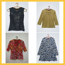 Top floral Tops & Skirts Mix Bundle (TG-019)