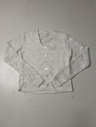 White Lace Cardigan