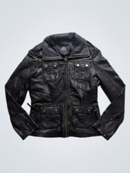 Mauritius Leather Wear Veste Noire